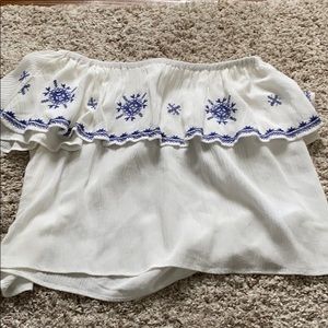 Off the shoulder top